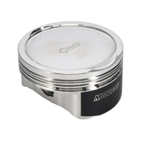 Manley Chrysler Hemi 6.4L Stock Stroke +.005in Oversize/4.095in Bore -12.5cc Dish Piston Set - 598905C-8