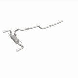 MagnaFlow 10-12 Mazda 3 L4 2.5L Hatchback Split Rear Exit Stainless Cat Back Performance Exhaust - 15146