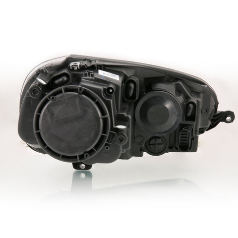 ANZO 2006-2009 Volkswagen Us Rabbit Crystal Headlight Black (Halogen Only) - 121542