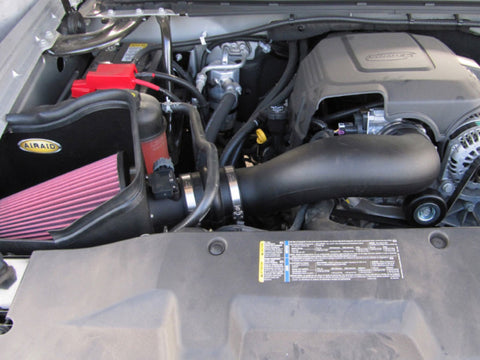 Airaid 09-13 GM Truck/SUV (w/ Elec Fan/excl 11 6.0L) MXP Intake System w/ Tube (Dry / Red Media) - 201-270