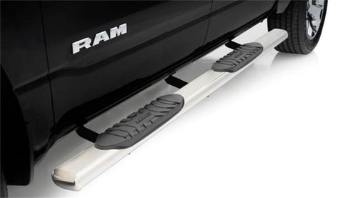 Lund 2019 RAM 1500 Ext. Cab 5in. Oval Straight SS Nerf Bars - Polished - 23976006