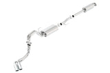 Borla 15-16 Ford F-150 3.5L EcoBoost Ext. Cab Std. Bed Catback Exhaust Touring Truck Side Exit - 140617