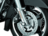 Kuryakyn Lower Leg Deflector Shields 00-13 Touring Chrome - 7768