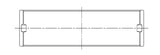 ACL Toyota 1GR-FE V6 Tundra .025mm Oversized High Performance Main Bearing Set - 4M8263H-.025