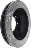 StopTech 00-05 Ford Excursion 4WD / 99-04 F250/F350 Pickup Front Slotted & Drilled Right Rotor - 127.65086R