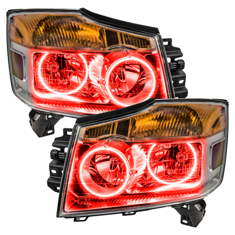Oracle Nissan Titan 04-07 Halo Kit - ColorSHIFT w/ 2.0 Controller - 2674-333
