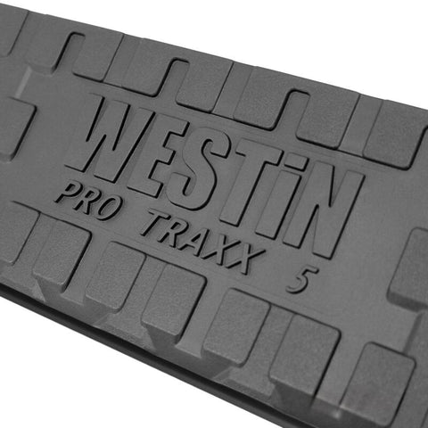 Westin 2019 Chevrolet Silverado Crew Cab w/ 6.5ft Bed PRO TRAXX 5 W2W Oval Nerf Step Bars - Black - 21-534695