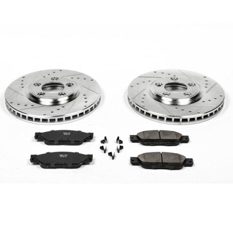 Power Stop 03-04 Jaguar S-Type Front Z23 Evolution Sport Brake Kit - K1353