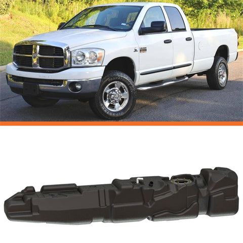 Titan Fuel Tanks 03-12 RAM 2500/3500 Cummins Crew Cab Long Bed 60 Gallon XXL Mid-Ship Fuel Tank - 7030303