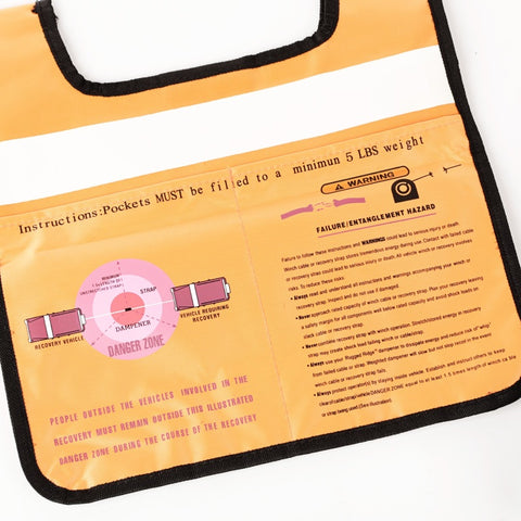 Rugged Ridge Snatch Block with Damper Kit 30000lbs - 15104.45