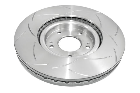 DBA 98-08 Mitsubishi EVO V-IX Front Slotted T2 Street Series Rotor - 418S