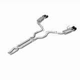 MagnaFlow Cat-Back 2016 Ford Mustang Shelby GT350/GT350R 5.2L V8 Carbon Fiber Tips - 19299