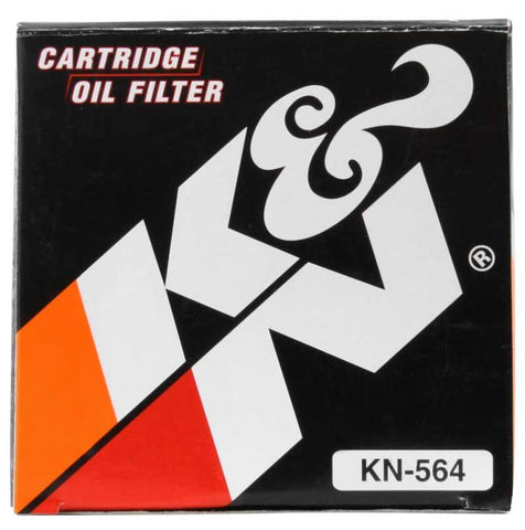K&N Can/AM Spyder RT 998/ Buell 1125R -2.2219in OD x 0.969in ID x 3.813in H Oil Filter - KN-564