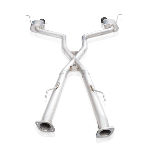 Stainless Works 18-19 Dodge Durango 6.4L Redline Catback Exhaust w/ Black Tips - DUR18CBR-B