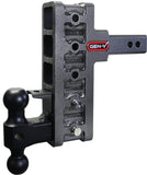 Gen-Y Mega Duty 2in Offset Shank 7.5in Drop 2K TW 10K Hitch w/GH-031 Dual-Ball/GH-032 Pintle Lock - GH-425