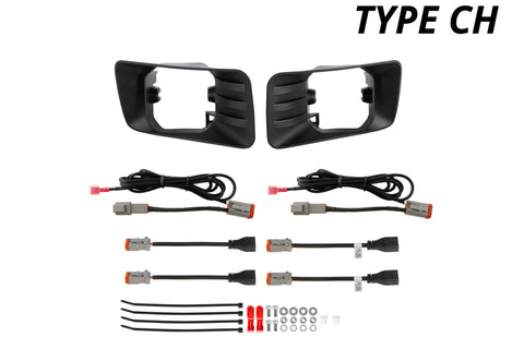Diode Dynamics SS3 Type X Fog Light Mounting Kit - DD6380P
