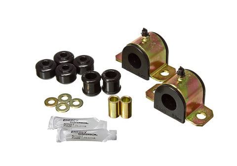 Energy Suspension 91-97 Toyota Land Cruiser FJ80 Front Sway Bar Bushing Set 23mm - Black - 8.5144G