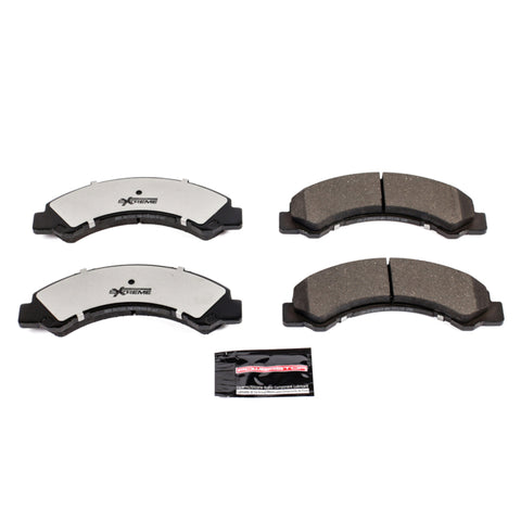 Power Stop 17-18 Chevrolet LCF 4500HD Front Z36 Truck & Tow Brake Pads w/Hardware - Z36-825