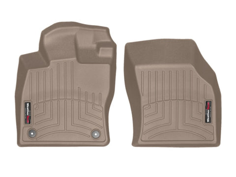 WeatherTech 2019+ Volkswagen Jetta Front FloorLiner - Tan (Automatic Trans Only) - 4513171