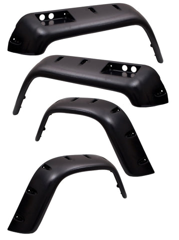 Rugged Ridge 6-Pc Fender Flare Kit 4.75-In 76-86 Jeep CJ - 11633.20