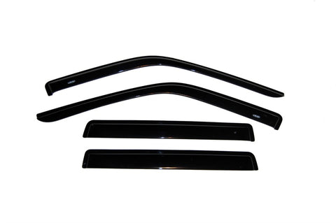 AVS 93-98 Jeep Grand Cherokee Ventvisor Outside Mount Window Deflectors 4pc - Smoke - 94320