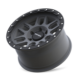 Mayhem 8304 Delta 17x9 / 6x139.7 BP / 0mm Offset / 106mm Hub Matte Gunmetal w/ Matte Black Lip Wheel - 8304-7983MGT