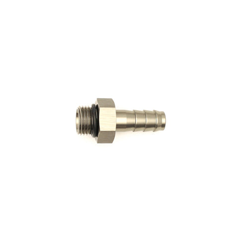 DeatschWerks 6AN ORB Male To 3/8in. Male Triple Barb Fitting (Incl. O-Ring) - 6-02-0501