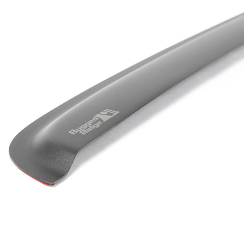 Rugged Ridge Rear Window Visors Black 05-13 Tacoma Double - 81349.89