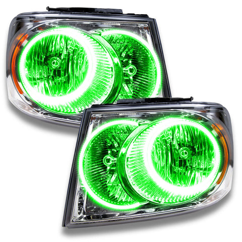 Oracle 07-09 Dodge Durango SMD HL - Chrome - ColorSHIFT w/ 2.0 Controller - 7201-333