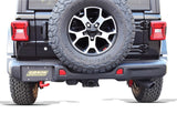Gibson 18-22 Jeep Wrangler JL Rubicon 3.6L 2.5in Cat-Back Single Exhaust - Black Elite (Ceramic) - 617308-B