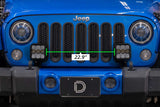 Diode Dynamics Jeep JK SS5 CrossLink Bumper Lightbar Kit Pro Driving - DD7277