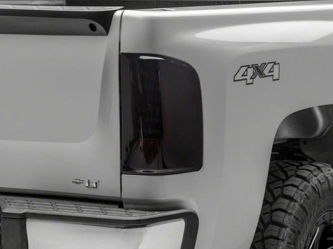 Raxiom 07-14 Chevrolet Silverado 1500 Axial Series LED Tail Lights- Blk Housing (Smoked Lens) - S150366