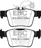 EBC 2017+ Alfa Romeo Guilia / 2018+ Alfa Romeo Stelvio Bluestuff Rear Brake Pads - DP52315NDX
