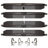 DFC 83-99 Toyota Tercel Front 4000 Hybridynamic Brake Pads - 4000-0242-00