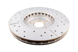 DBA 15-18 Lexus NX200t Front Drilled & Slotted Street Series Rotor - DBA3450X