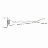 MagnaFlow 14 Infiniti Q50 V6 3.7L Cat-Back Polished Stainless Tips Dual Split Rear Exit Exhaust - 15310