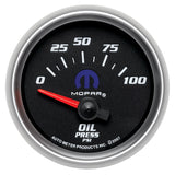 Autometer Mopar 52.4mm SSE 0-100 PSI Oil Pressure Gauge - 880015