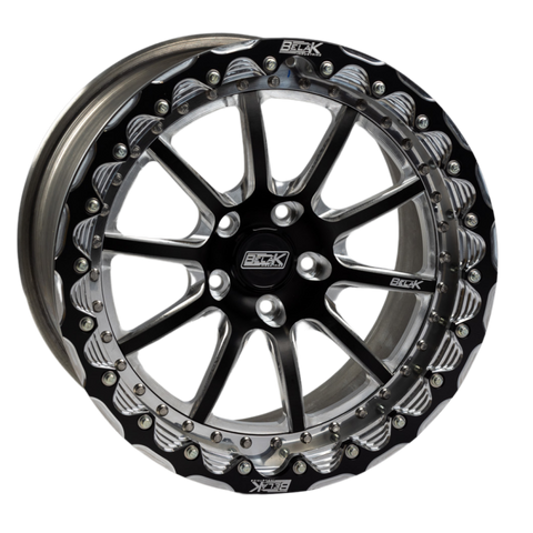 Belak 15x8 / 5in BS / 5x100 BP / High Pad / Series 4 Wheel - Single Beadlock - 15085100S45BS-SBL