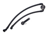 J&L 2021-2023 Ram TRX 6.2L Supercharged Passenger Side Oil Separator 3.0 - Black Anodized - 3071P-B