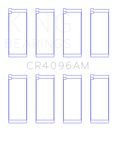 King Engine Bearings Mazda FE/G6/F8 Rod Bearing Set - CR4096AM