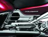 Kuryakyn Louvered Battery Box Covers 12-17 Honda GL1800 Chrome - 7368