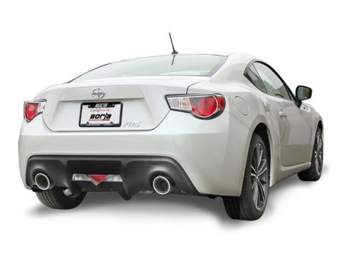 Borla 13-15 Scion FR-S 2.0L 4cyl 6spd / 13 Subaru BRZ 2.0L 4cyl 6spd SS Catback Exhaust - 140496