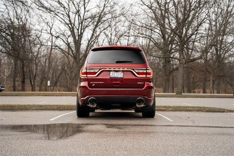 Corsa 2018-2025 Dodge Durango SRT 392 Cat-Back 2.75in Dual Rear Exit Xtreme 4.5in Black PVD Tips - 21198BLK