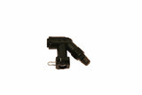 McLeod Fitting Elbow Connector W/Bleed Screw For Wire Clip Male Plug In Fittings - 139250