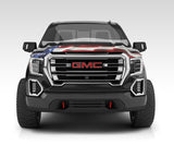 Stampede 19-23 GMC Sierra 1500 Vigilante Premium Hood Protector - Flag - 3022-41