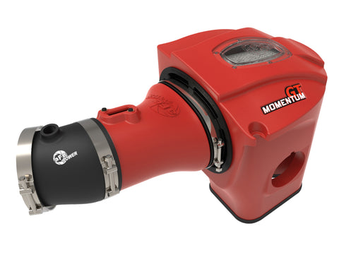 aFe Momentum GT Limited Edition Cold Air Intake 15-16 Dodge Challenger/Charger SRT Hellcat - Red - 51-72204-R