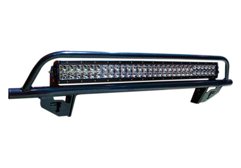 N-Fab Light Bar 2017 Ford F250/F350 w/ Adaptive Cruise Control - Gloss Black - Multi-Mount - F1730LD-AC