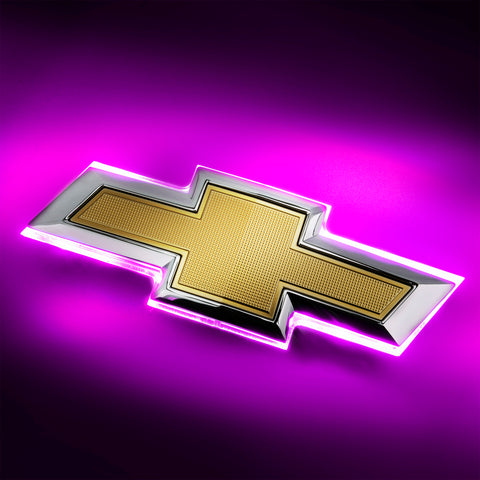 Oracle 16-19 Chevrolet Camaro Illuminated Bowtie - Pink - 3460-009
