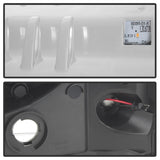 Spyder 05-07 Ford F250/350/450 SD Ver 2 Proj Headlights - Light Bar DRL - Black PRO-YD-FS05V2-LB-C - 5084682