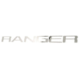 Putco 19-20 Ford Ranger - Stainless Steel Tailgate Letters RANGER - 55554FD